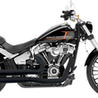 Load image into Gallery viewer, Bassani Pro Street Exhaust - Black - '18+ Softail 1S34DB - Main Product View