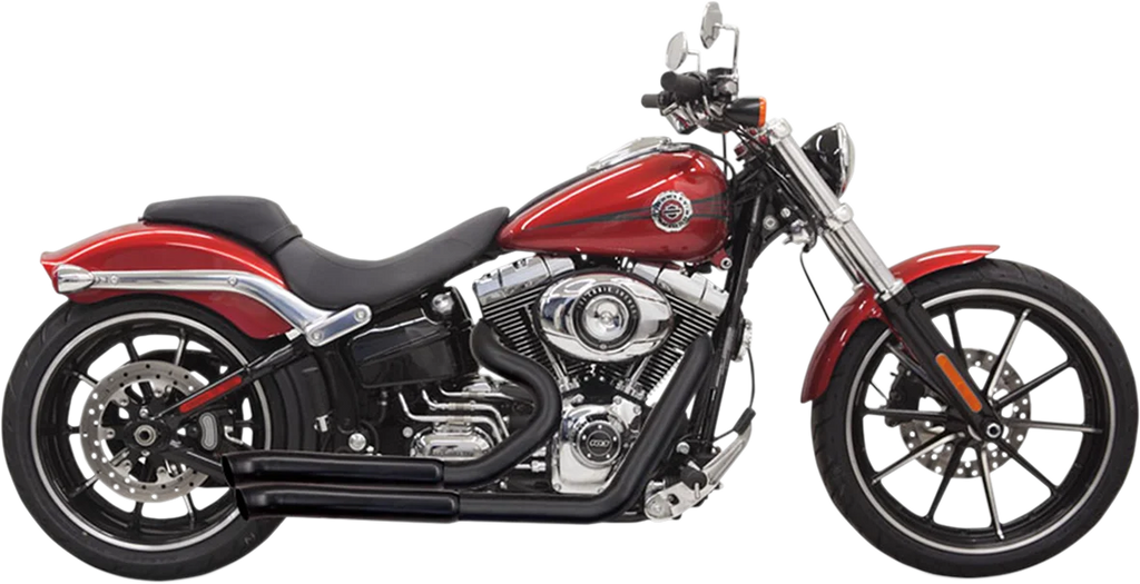 Bassani Pro Street Exhaust - Black 1S33DB - Main Product View