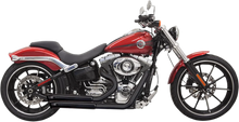 Load image into Gallery viewer, Bassani Pro Street Exhaust - Black 1S33DB - Main Product View
