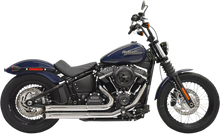 Load image into Gallery viewer, Bassani Pro Street Exhaust - Black 1S35DB - Side View