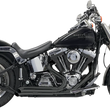 Load image into Gallery viewer, Bassani Pro Street Exhaust - Black - Turn Out - '86-'17 Softail 1S24DB - Main Product View