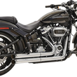 Load image into Gallery viewer, Bassani Pro Street Exhaust - Chrome - '18+ Softail 1S34D - Side View