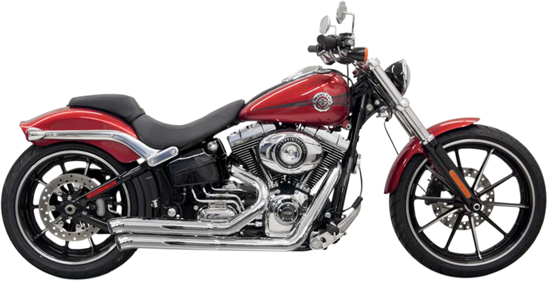 Bassani Pro Street Exhaust - Chrome - '86-'03 XL XL-325F - Detail View