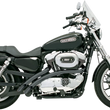 Load image into Gallery viewer, Bassani Radial Sweeper Exhaust - Black - '07-'13 XL XL4-FF12CLB - Main Product View