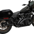 Load image into Gallery viewer, Bassani Radial Sweeper Exhaust - Black 1S21FB - Main Product View