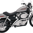 Load image into Gallery viewer, Bassani Radial Sweeper Exhaust - Chrome - '07-'13 XL XL4-FF12CL - Main Product View