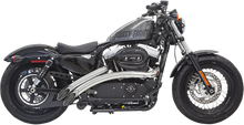 Load image into Gallery viewer, Bassani Radial Sweeper Exhaust - Chrome - '14-'19 XL 1X2FC - Main Product View