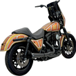 Load image into Gallery viewer, Bassani Road Rage 2:1 Exhaust - Black 1FXR2B - Main Product View