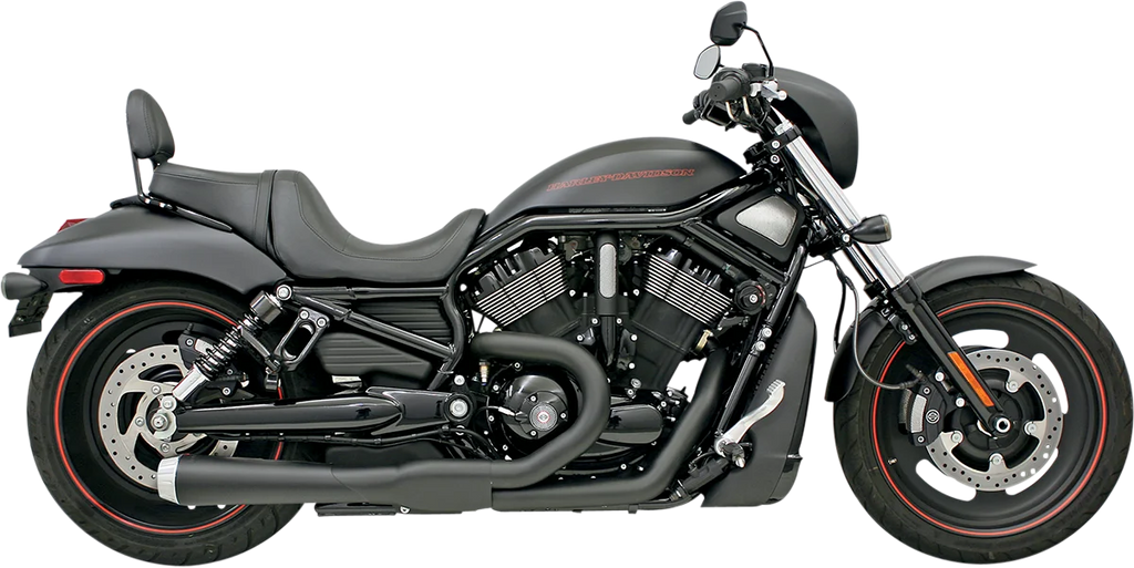 Bassani Road Rage 2:1 Exhaust - Black 1V22JB - Main Product View
