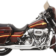 Load image into Gallery viewer, Bassani Road Rage 2:1 Exhaust - Black FLH-737B - Side View