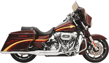Load image into Gallery viewer, Bassani Road Rage 2:1 Exhaust - Black FLH-737B - Side View