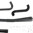Load image into Gallery viewer, Bassani Road Rage 2:1 Exhaust - Black - FXD 1D5250B - Side View