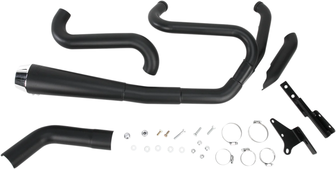 Bassani Road Rage 2:1 Exhaust - Black - FXD 1D5250B - Additional View 5