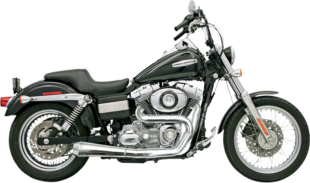 Bassani Road Rage 2:1 Exhaust - Black - FXD 1D5250B - Additional View 6
