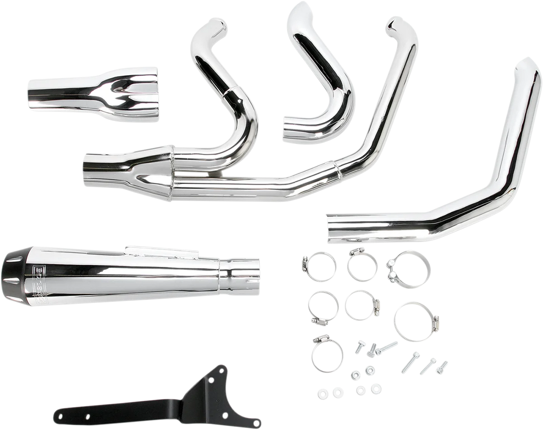 Bassani Road Rage 2:1 Exhaust - Chrome 1FXR2 - Installation View