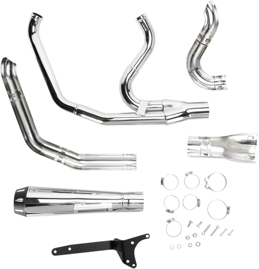Bassani Road Rage 2:1 Exhaust - Chrome 1FXR2 - Additional View 5
