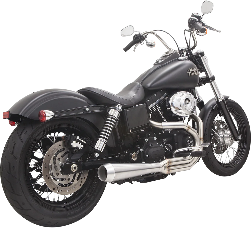 Bassani Road Rage 3 Exhaust - Stainless - '91-'17 Dyna 1D1SS - Main Product View