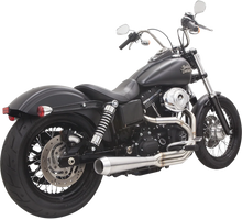Load image into Gallery viewer, Bassani Road Rage 3 Exhaust - Stainless - '91-'17 Dyna 1D1SS - Main Product View