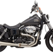 Load image into Gallery viewer, Bassani Road Rage 3 Exhaust - Stainless - '91-'17 Dyna 1D1SS - Side View