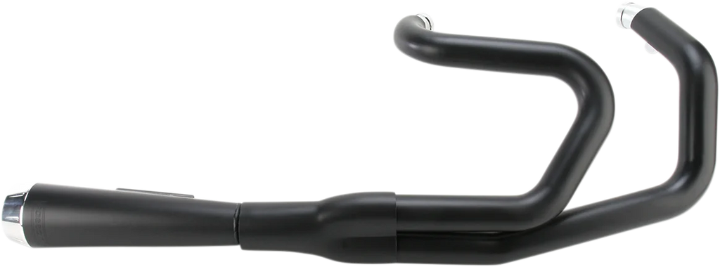 Bassani Road Rage Exhaust - Black - Short - '04-'13 XL 14122J - Main Product View