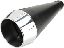 Load image into Gallery viewer, Bassani Road Rage Exhaust - Black - Short - '04-'13 XL 14122J - Side View