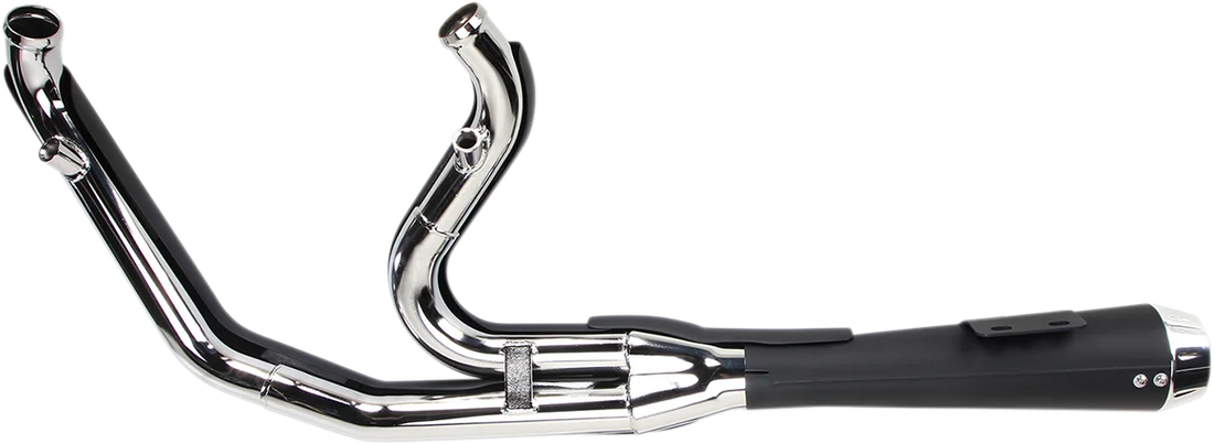 Bassani Road Rage Exhaust - Black - Short - '06-'17 FXD 13122J - Installation View