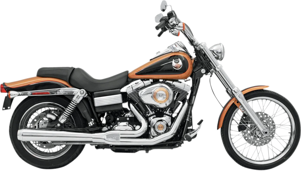 Bassani Road Rage Exhaust - Black - Short - '06-'17 FXD 13122J - Additional View 5