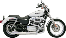 Load image into Gallery viewer, Bassani Road Rage Exhaust - Chrome - Long - '04-'13 XL 14111J - Side View