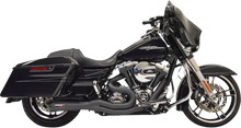 Load image into Gallery viewer, Bassani Road Rage II 2-Into-1 Mid-Length Exhaust System - Black 1F62B - Main Product View