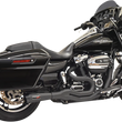 Load image into Gallery viewer, Bassani Road Rage II 2-Into-1 Mid-Length Exhaust System - Black 1F72B - Main Product View