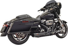 Load image into Gallery viewer, Bassani Short 2:1 Exhaust for FL - Black 1F42RB - Main Product View