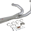 Load image into Gallery viewer, Bassani Short 2:1 Exhaust for FL - Stainless Steel 1F42SS - Detail View