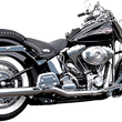 Load image into Gallery viewer, Bassani Slip-On Mufflers - Slash-Up - Chrome 31117B - Main Product View