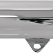 Load image into Gallery viewer, Bassani Slip-On Mufflers - Slash-Up - Chrome 31117B - Side View