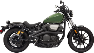 Bassani Sweeper Exhaust - Black - Bolt 3B1F2B - Main Product View
