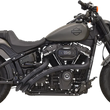 Load image into Gallery viewer, Bassani Sweeper Exhaust - Black/Black 1S22FB - Main Product View