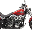 Load image into Gallery viewer, Bassani Sweeper Exhaust - Black/Black 1SD2FBB - Main Product View
