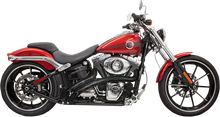 Load image into Gallery viewer, Bassani Sweeper Exhaust - Black/Black 1SD2FBB - Main Product View