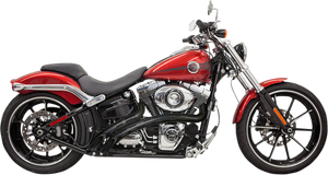 Bassani Sweeper Exhaust - Black/Black 1SD2FBB - Main Product View