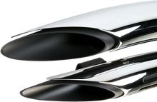 Load image into Gallery viewer, Bassani Sweeper Exhaust - Black/Chrome 1SD2F - Side View