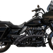 Load image into Gallery viewer, Bassani Sweeper Radial Exhaust System with Slotted Heat Shields - Black 1F22FB