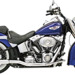 Load image into Gallery viewer, Bassani Tru Dual Exhaust - '86-'06 Softail SFT-211 - Side View