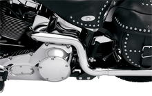 Load image into Gallery viewer, Bassani Tru Dual Exhaust - &#39;86-&#39;06 Softail SFT-211 - Back View