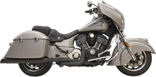 Load image into Gallery viewer, Bassani True Dual Exhaust - Black 8C16BSB - Main Product View