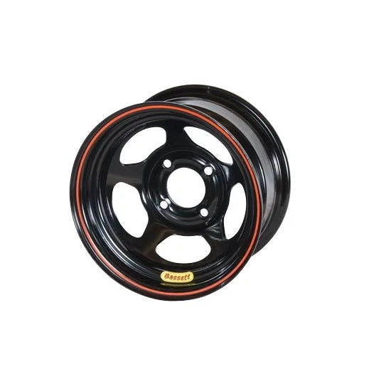 Bassett 13x8 4x100mm 3in BS Black 38SH3