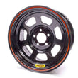Load image into Gallery viewer, Bassett 14x7 5x100mm 4in BS D-Hole Light Black 47SN4