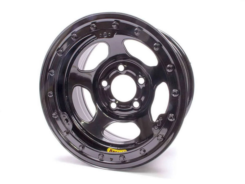 Bassett 15 x 8.75 B/L Black 5x5 4in BS Inertia 59A54LK