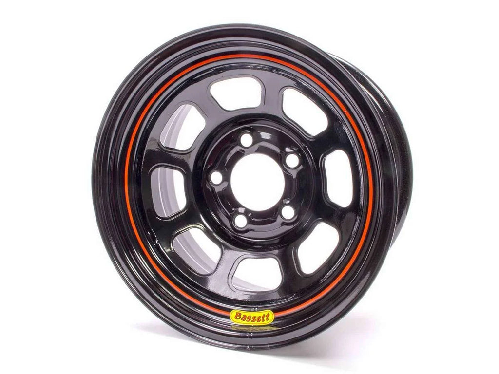 Bassett 15x8 5x4.5 Black Spun 58SF5