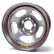 Load image into Gallery viewer, Bassett 15x8 5x5 Silver Inertia Armor Edge 58R52E