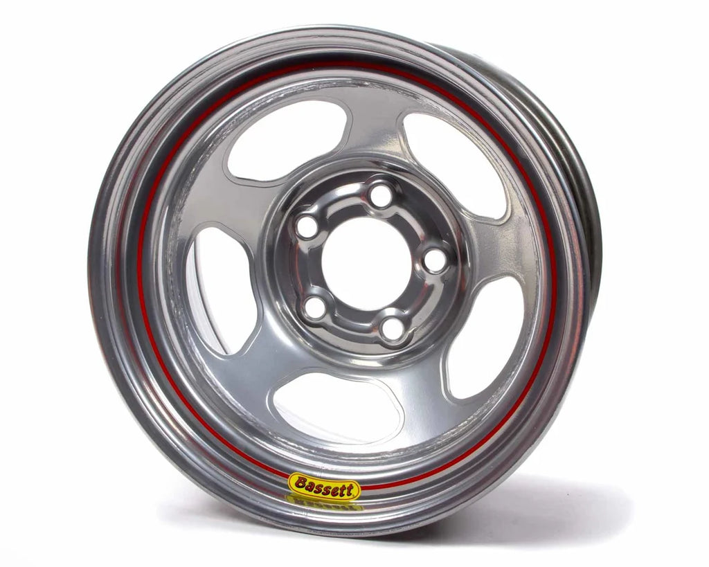Bassett 15x8 5x5 Silver Inertia Armor Edge 58R52E